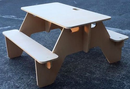 Складной стол для пикника своими руками в фото