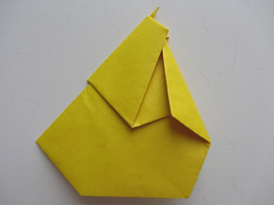 Оригами Пасхальный цыпленок в фото