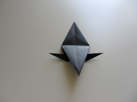 Оригами Ворона в фото