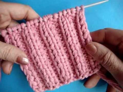 Английская резинка спицами для шарфа: схема вязания для начинающих в фото