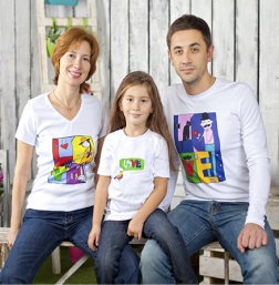 BeFamily — одежда в едином стиле для всей семьи в фото