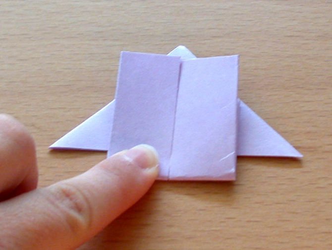 Оригами заяц в фото