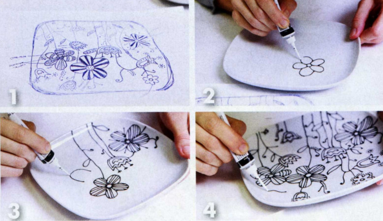 Роспись по керамике: мастер-класс изделий своими руками в новой технике в фото