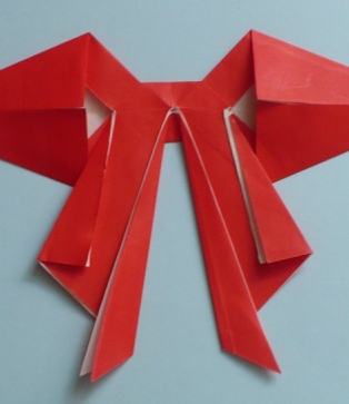 Оригами своими руками: бантик в фото