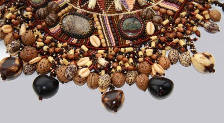 Идея плетения из бисера ожерелья «Dagomea» от Анна Dyuburg в фото