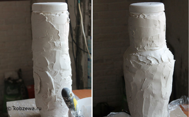Мастер-класс по вазе из гипса своими руками с фото и видео в фото
