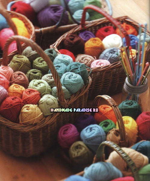 Crochet With Color. Японский журнал со схемами в фото