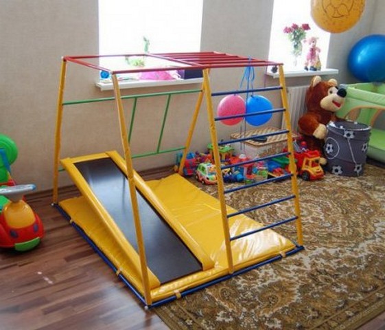 Спортивный уголок в детской комнате (35 фото) в фото