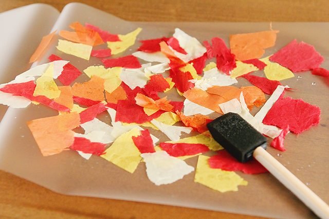 Осенние листья из бумаги своими руками в фото