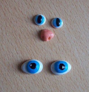 Глаза для игрушек из фетра своими руками по мастер-классу в фото