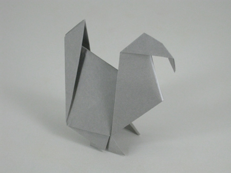 Оригами Индейка в фото