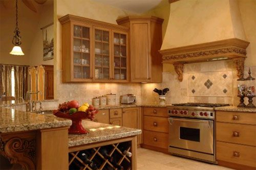 Кухня в деревенском стиле в фото