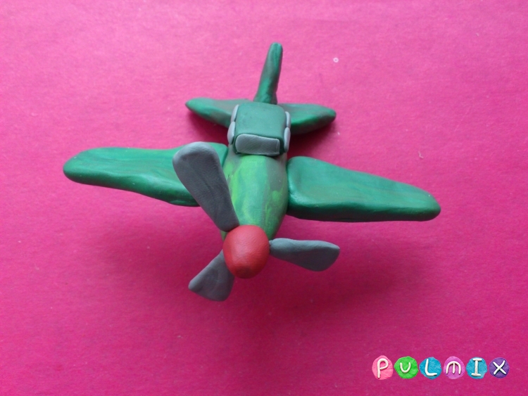 Самолет из пластилина: пошаговая инструкция с фото в фото