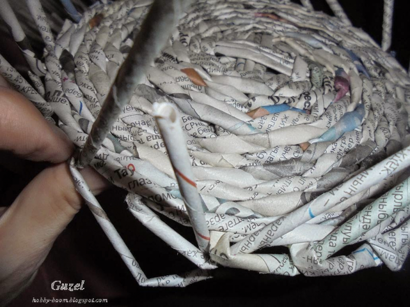 Плетение из бумажной лозы: мастер-класс для начинающих с фото и видео в фото