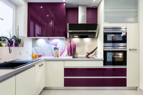 Кухонный гарнитур: цвет имеет значение в фото