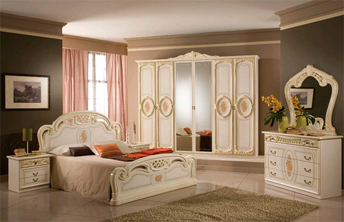 Итальянская мебель: создаем совершенный интерьер спальни в фото