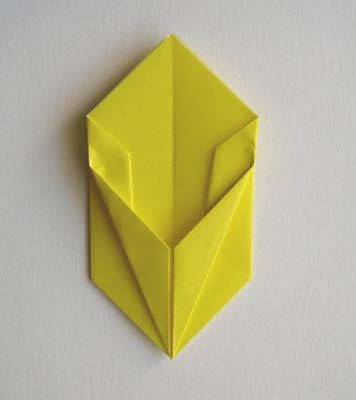 Оригами Тюльпан в фото