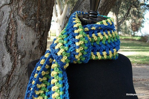 Идеи для вязаных шарфов в фото