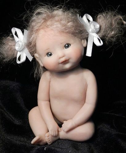 Авторские куклы из полимерной глины: мастер-класс с фото и видео в фото