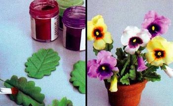 Цветы из холодного фарфора своими руками: лепка для начинающих с фото и видео в фото