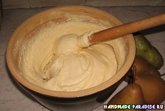 Рецепт грушевого пирога в фото