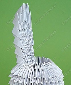 Заяц оригами из бумаги: схема сборки из модулей с видео и фото в фото
