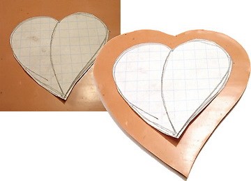 Как лепить кулон сердце из полимерной глины — пластики в фото