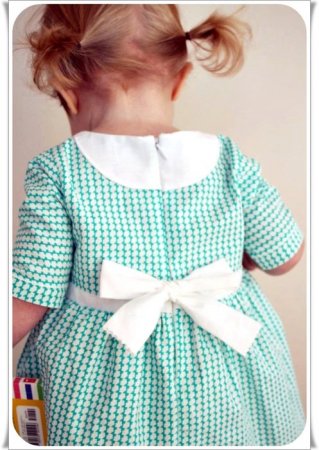Детское классическое платье для девочки: выкройка и мастер класс по шитью в фото