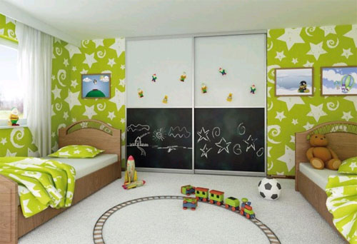 Мебель для детской комнаты: удобная и безопасная в фото