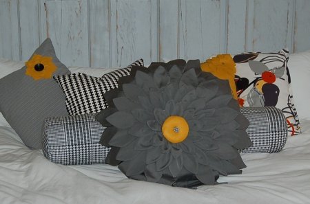 Мастер класс по шитью подушки в виде цветка георгины в фото