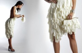 Платье из подручного материала для девочки: мастер-класс с фото в фото