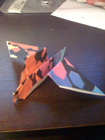 Голубь оригами в фото