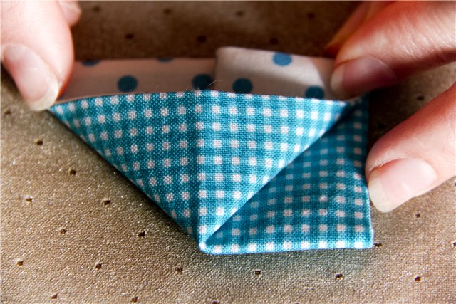 Бабочка из ткани своими руками в технике оригами с мастер-классом в фото