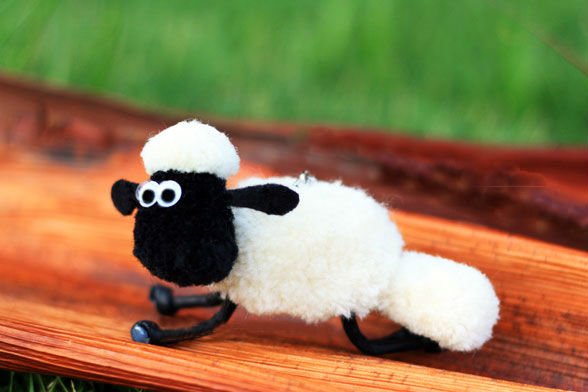 Новогодняя овечка своими руками в фото