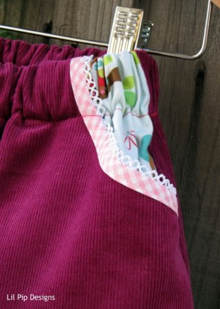 Юбка детская с карманами: выкройка и схема шитья в фото