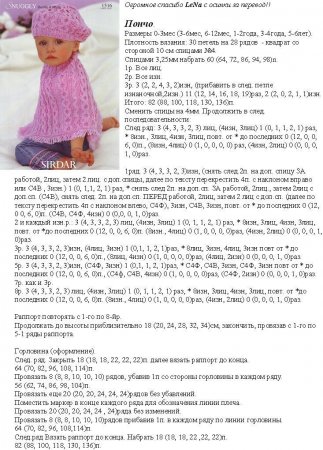 Берет для девочки: схема вязания спицами и описание в фото