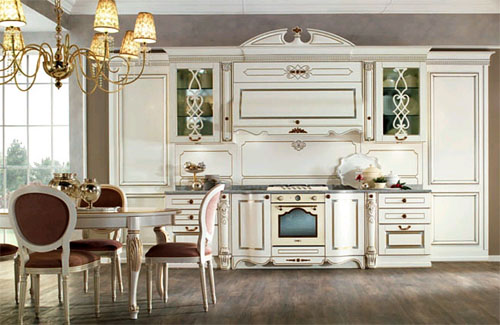 Итальянская мебель для кухни: Tomassi — благородная роскошь и удобство в фото
