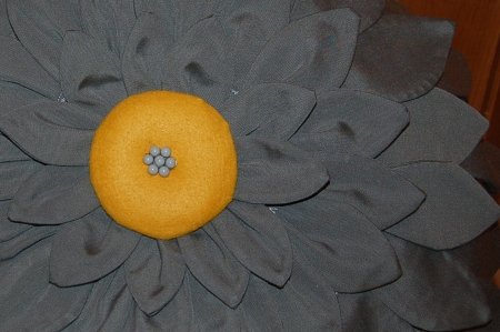 Мастер класс по шитью подушки в виде цветка георгины в фото