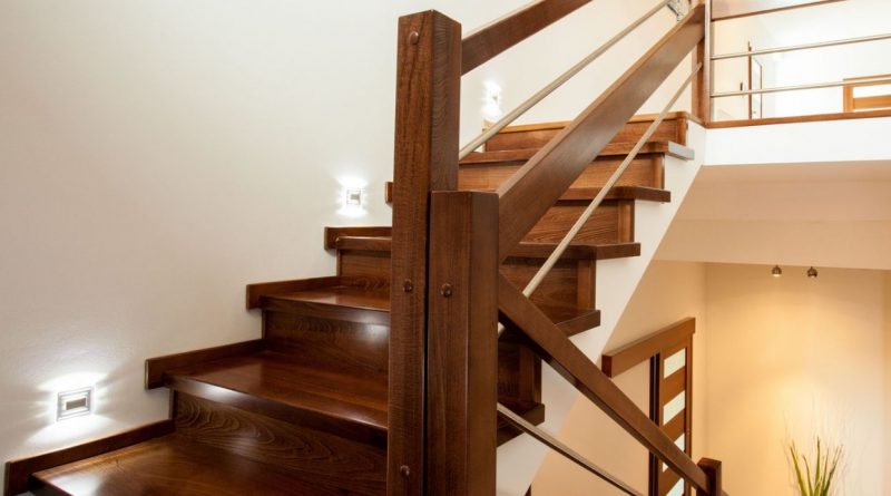 Основные варианты освещения лестницы в доме и критерии выбора (+58 фото) в фото