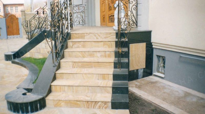 Преимущества и особенности лестниц из природного и искусственного камня (+52 фото) в фото