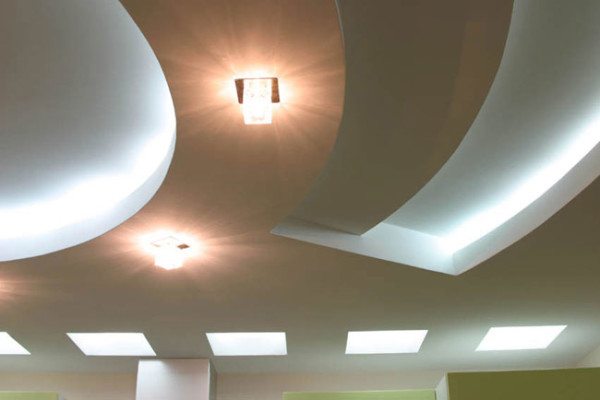 Потолок из гипсокартона своими руками – видео ресурс в фото