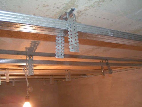 Как сделать потолок из гипсокартона в коридоре самостоятельно в фото