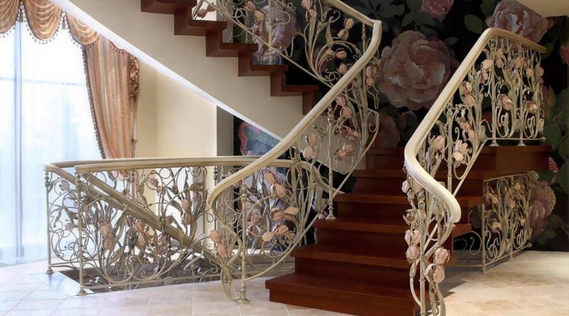 Особенности кованых лестниц: виды, преимущества и технология изготовления |+55 фото в фото