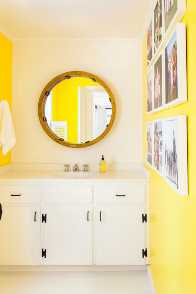 Жизнерадостные оттенки желтого в интерьере от Alice Design в фото