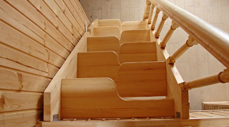 Конструктивные особенности лестницы «гусиный шаг» и пошаговое изготовление конструкции
