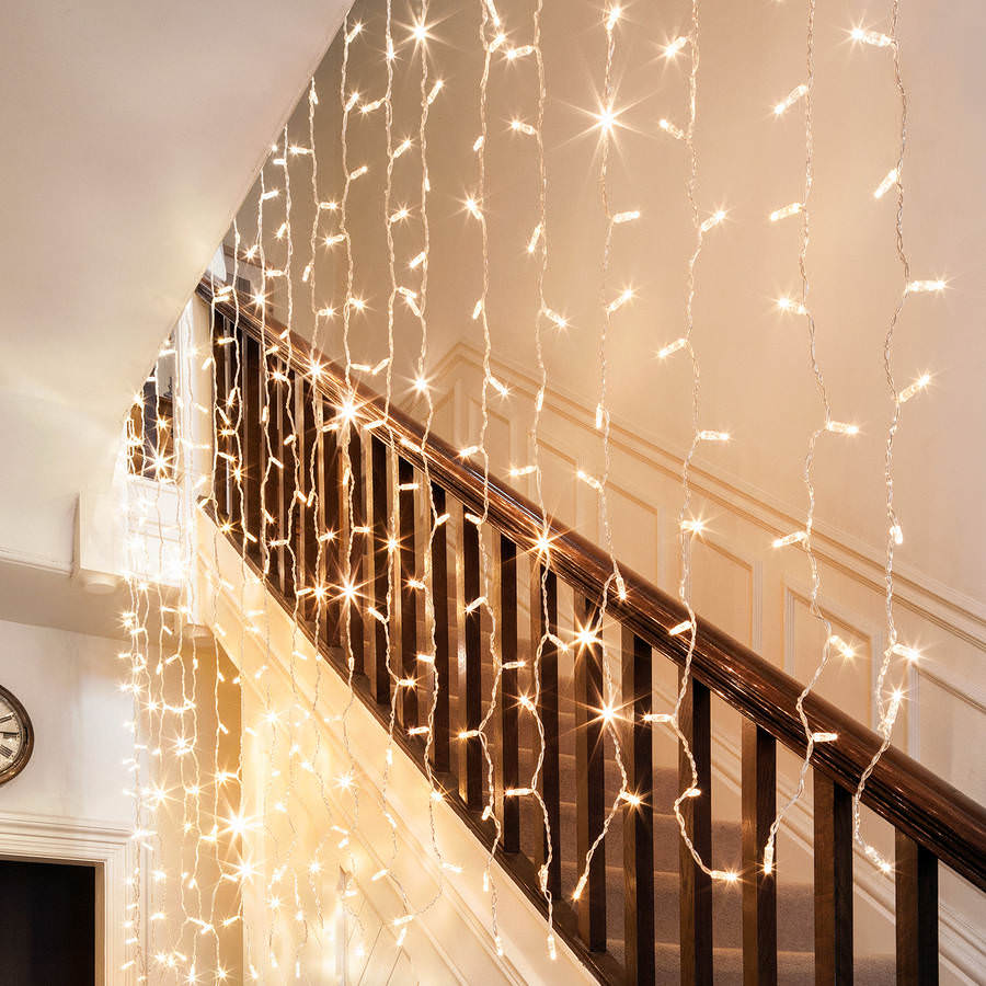 Идеи украшения лестницы к рождеству