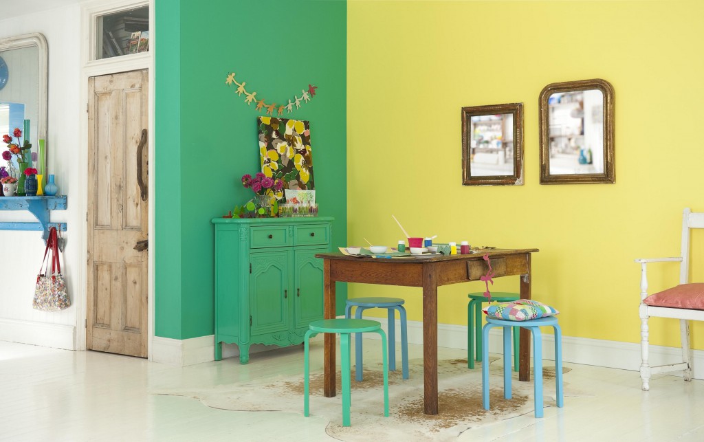 Покраска стен в квартире: цвета комфорта и уюта (30 фото)