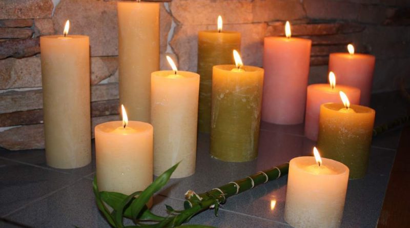 Зажжем: красивое использование свечей в интерьере
