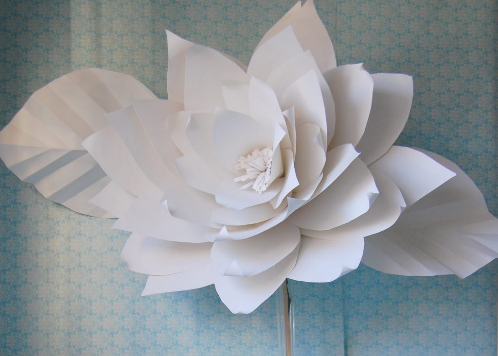 chanel paper flower large Домострой