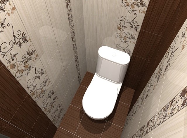 Идеи дизайна туалета в хрущевке фото